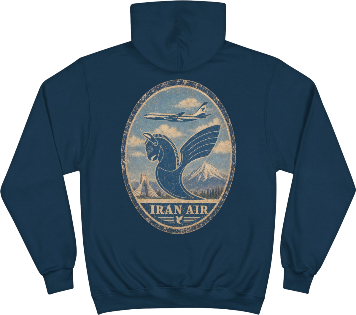 Vintage Iran Air Hoodie