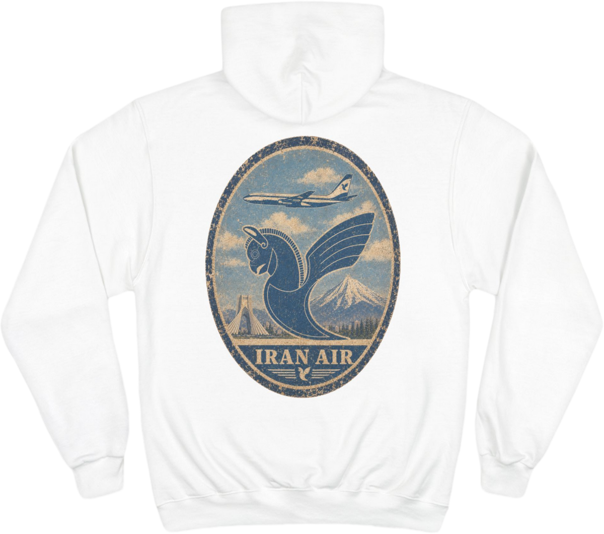 Vintage Iran Air Hoodie
