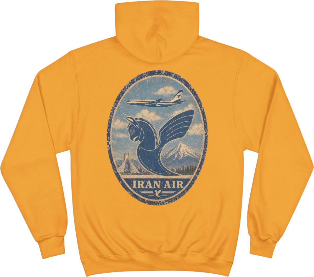 Vintage Iran Air Hoodie