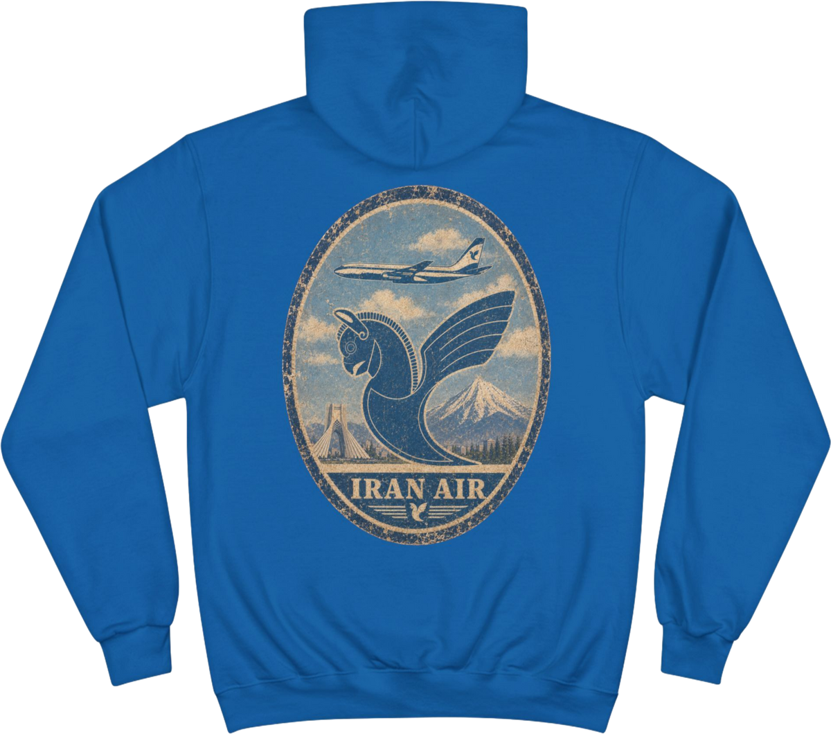 Vintage Iran Air Hoodie