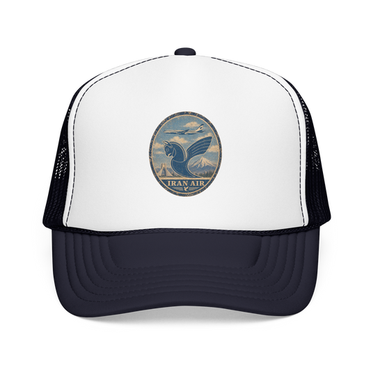 Vintage Iran Air Trucker Hat