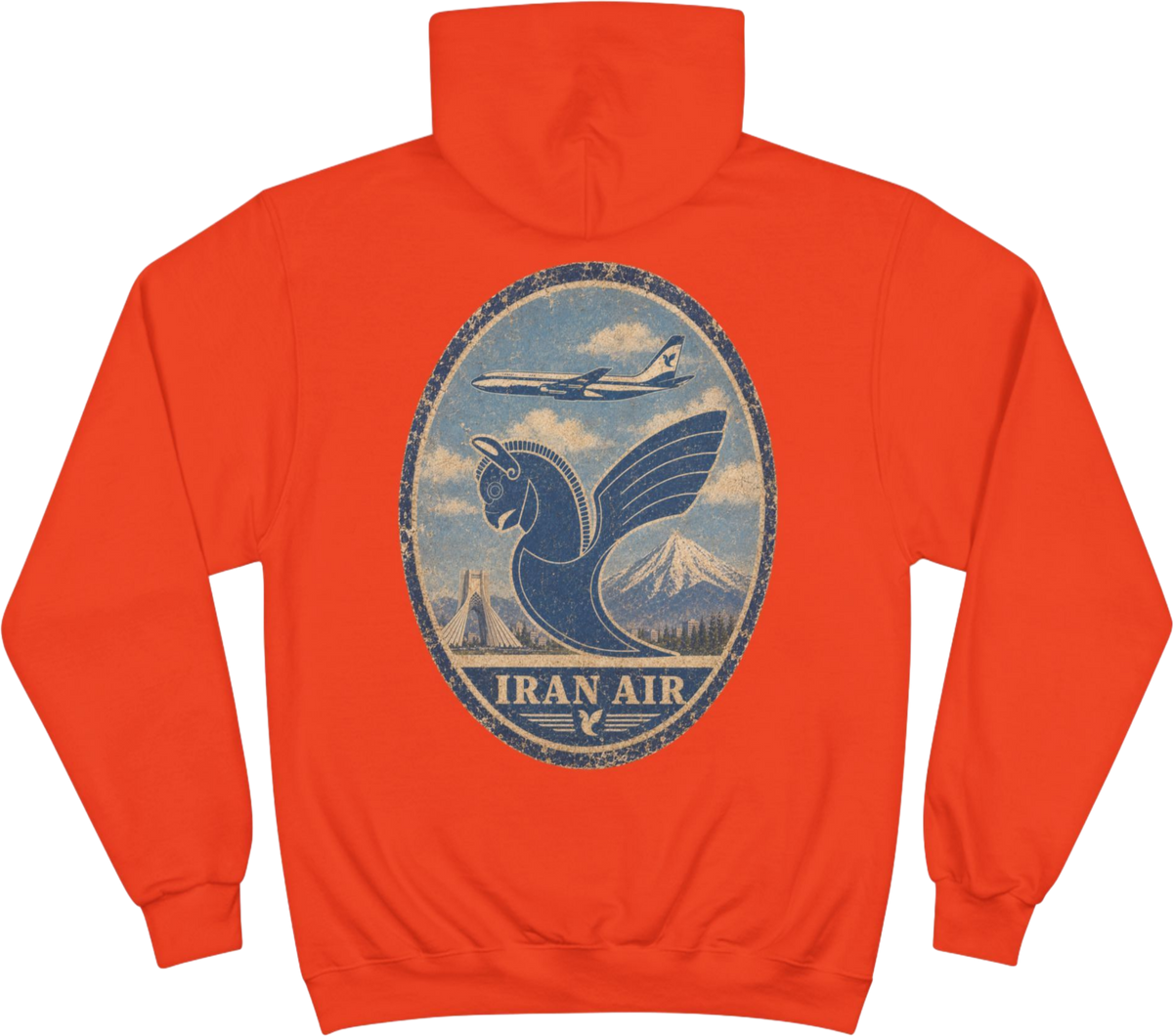 Vintage Iran Air Hoodie