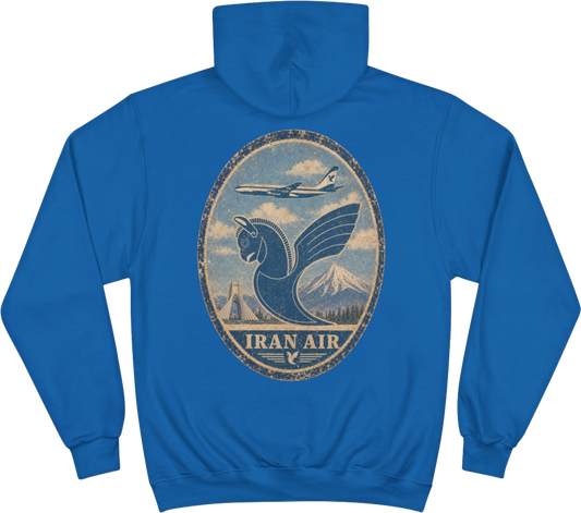 Vintage Iran Air Hoodie