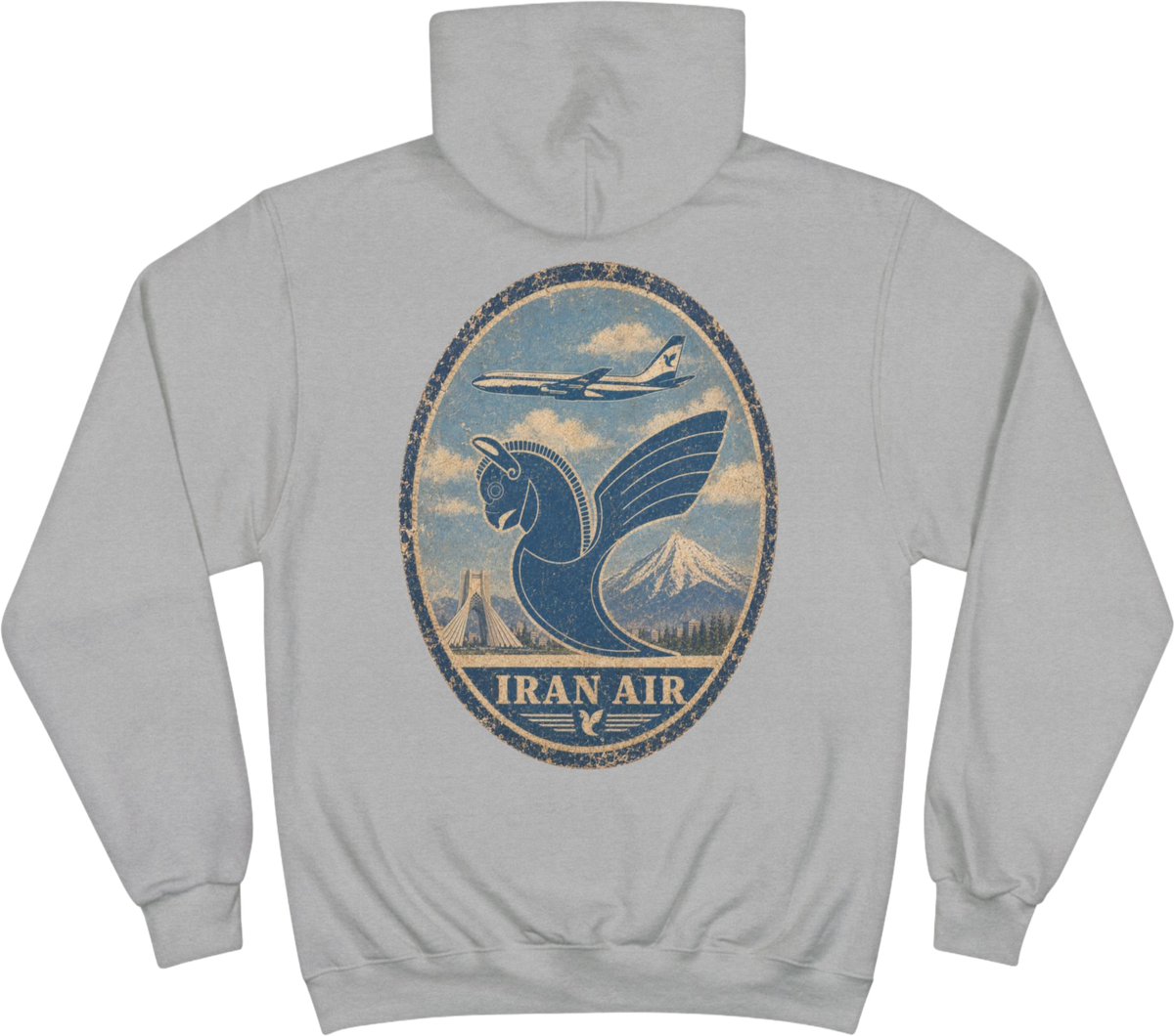 Vintage Iran Air Hoodie