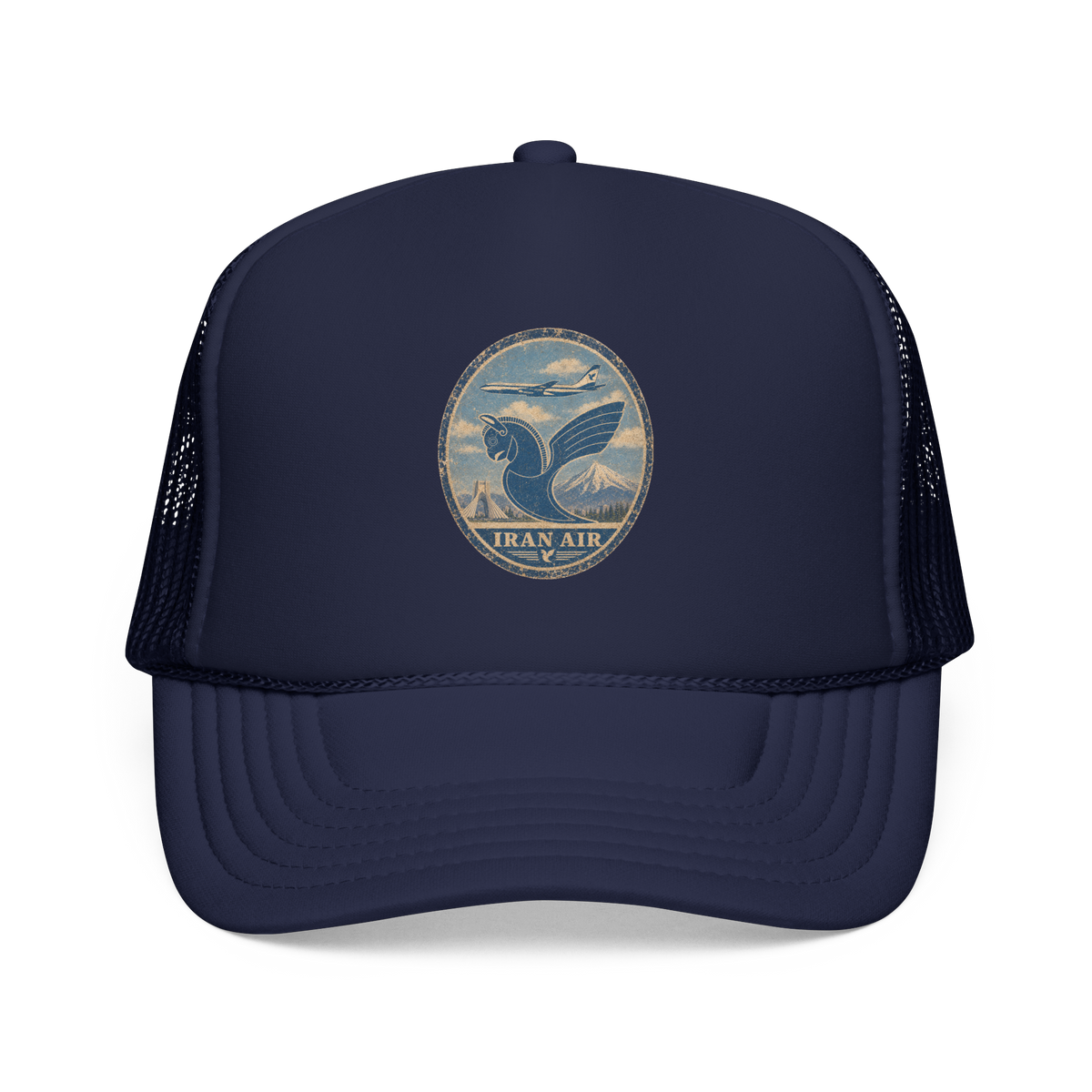 Vintage Iran Air Trucker Hat