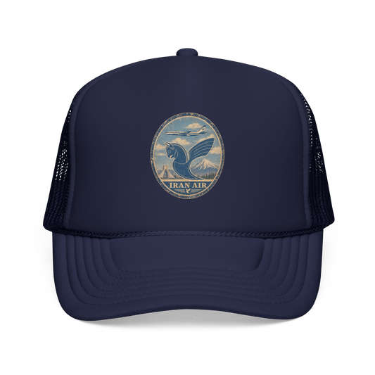 Vintage Iran Air Trucker Hat