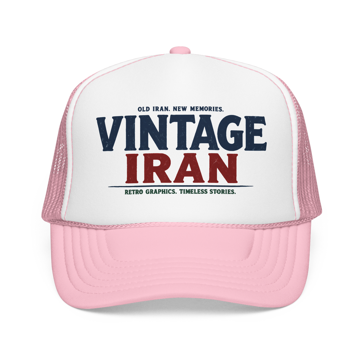 Vintage Iran Original Trucker Hats