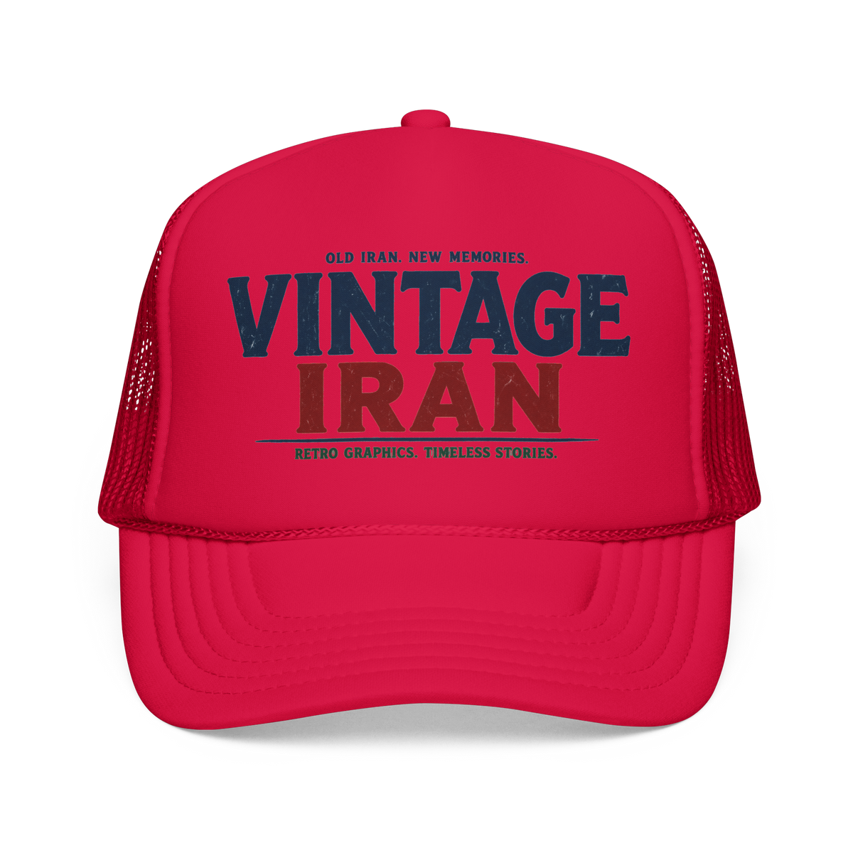 Vintage Iran Original Trucker Hats