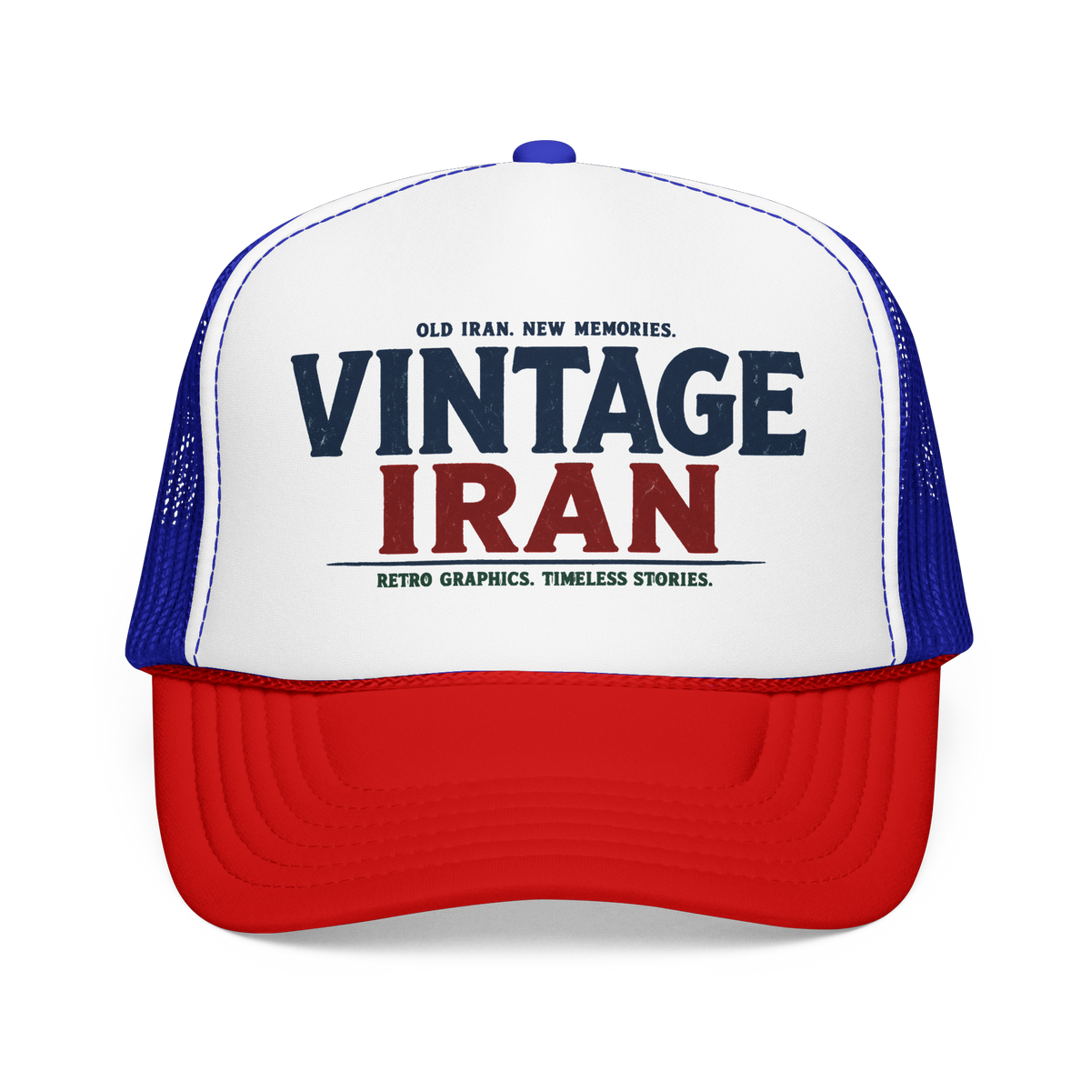Vintage Iran Original Trucker Hats