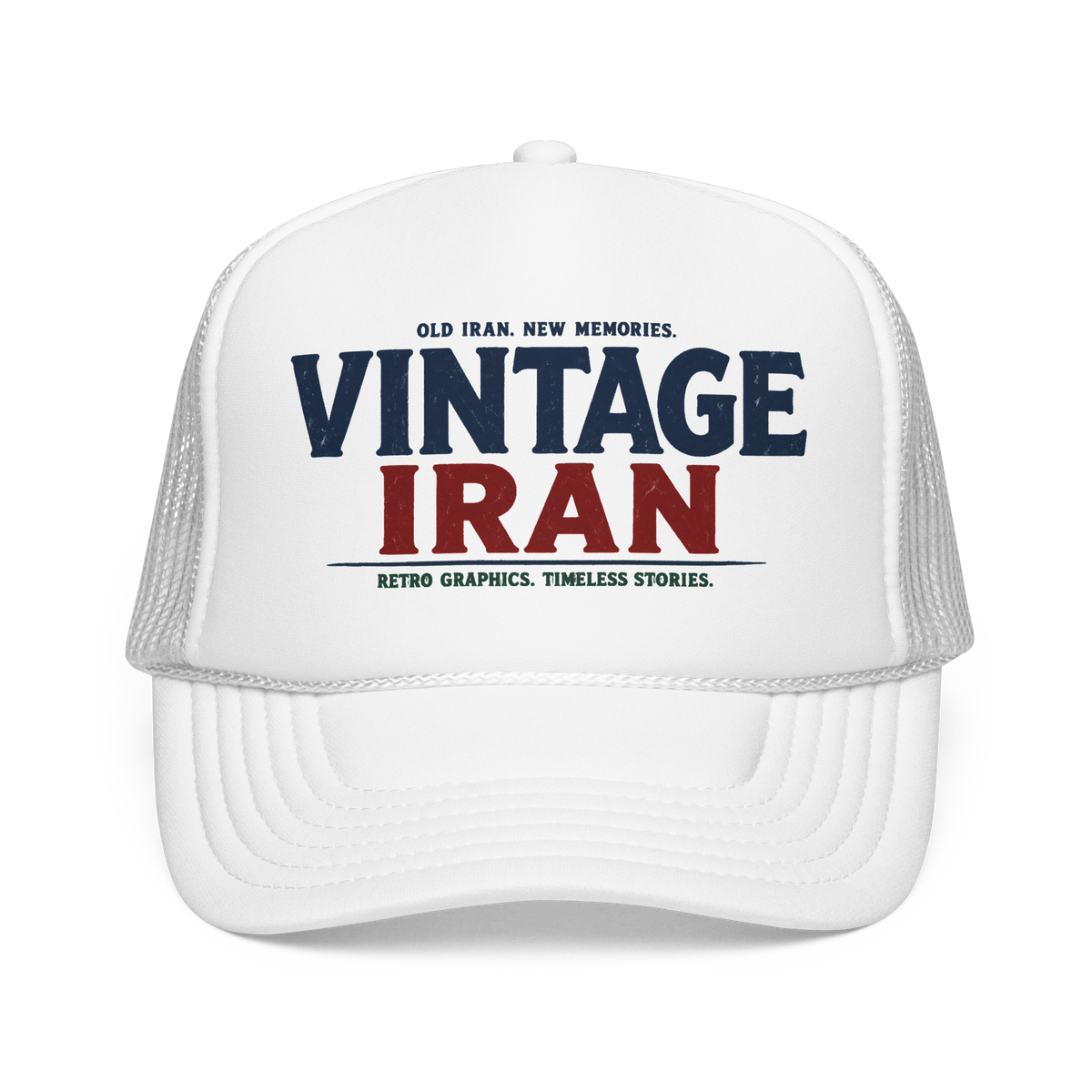 Vintage Iran Original Trucker Hats